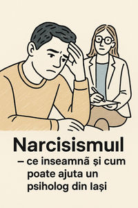 Narcisismul - cum te poate ajuta psiholog Iasi Simona Curelaru