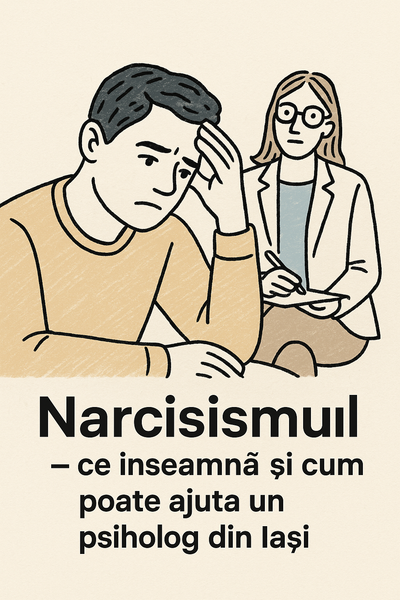 Narcisismul – cum poate ajuta un psiholog din Iasi?