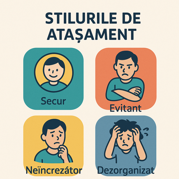 Psiholog Iasi - Cele patru stiluri de atasament